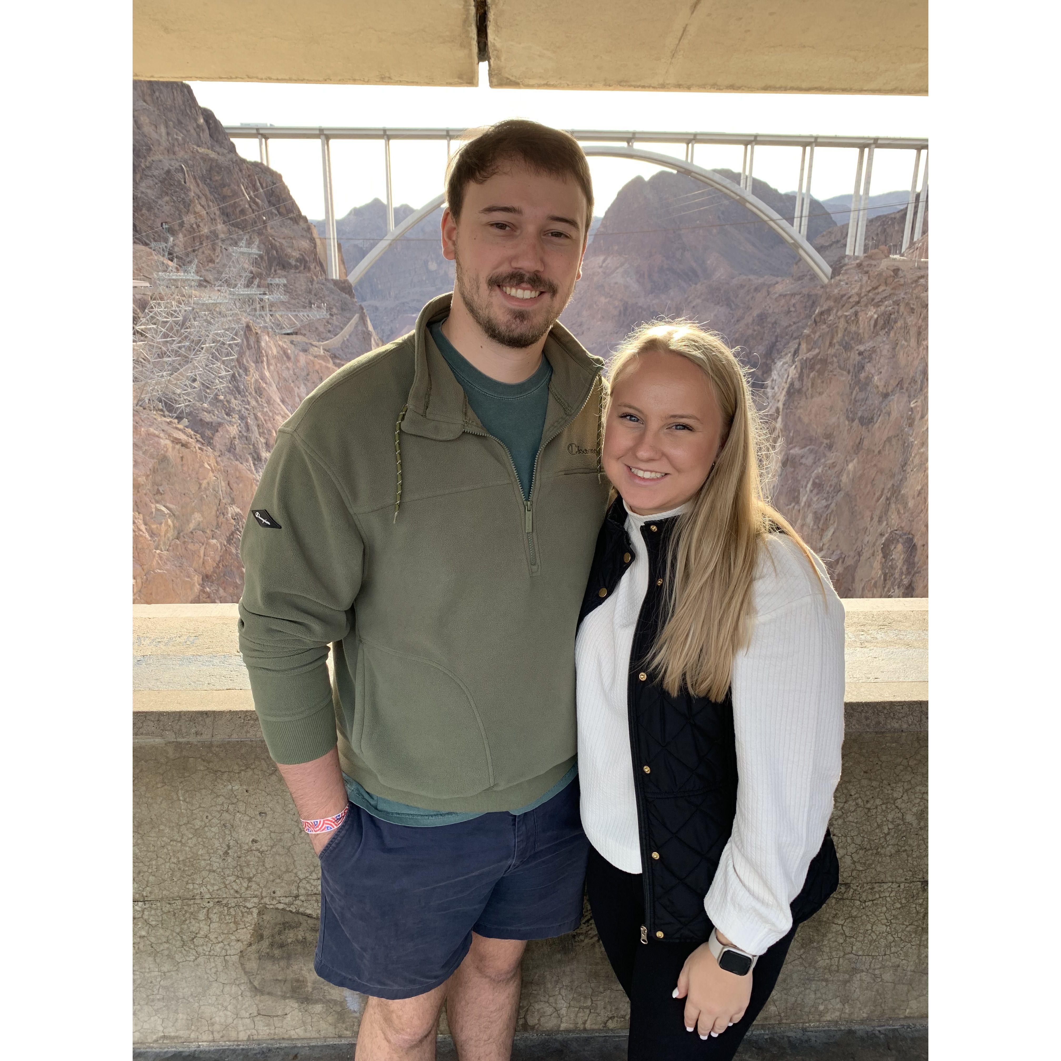 First time at the Hoover Dam!