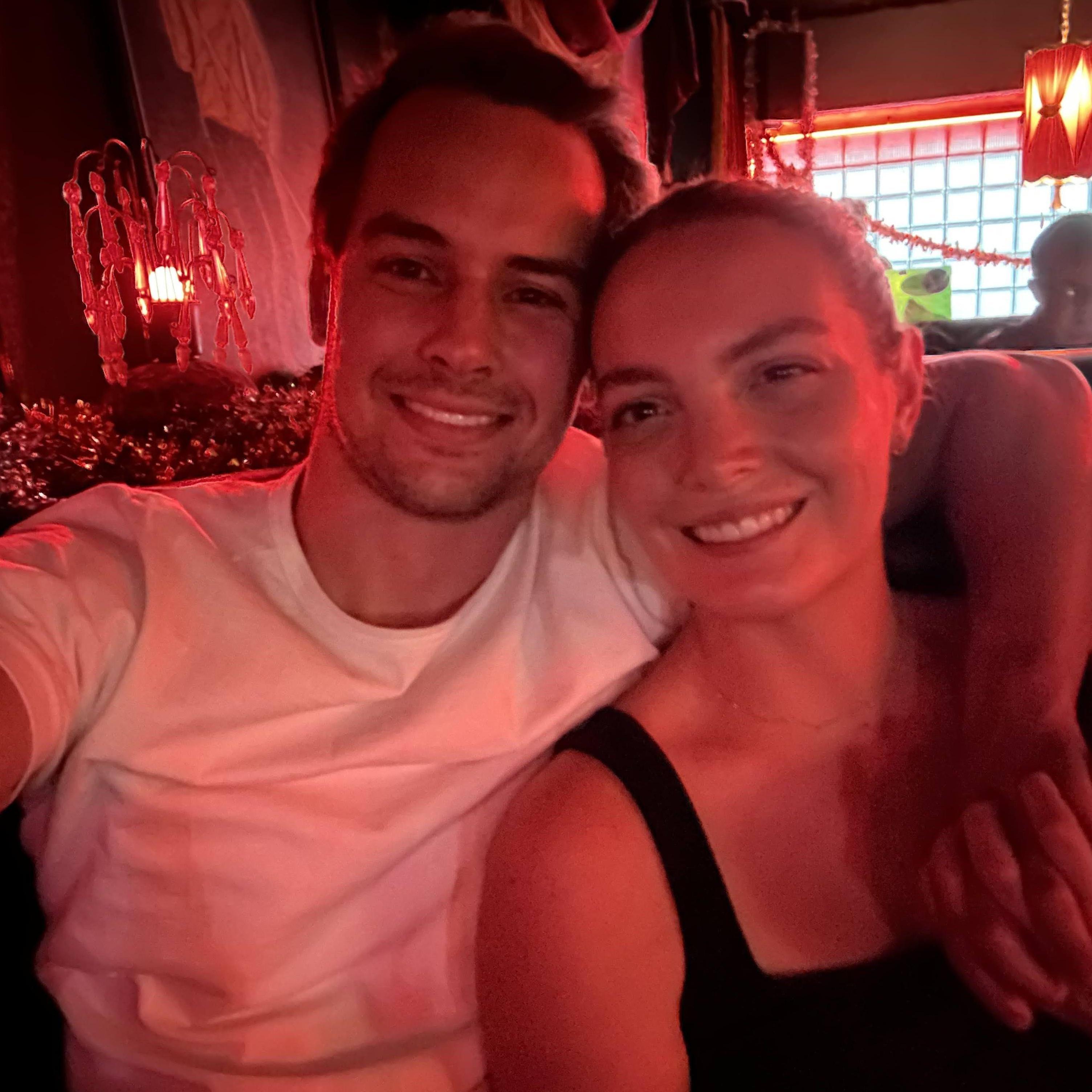 Enjoying local music at C-Boys in Austin (TX)