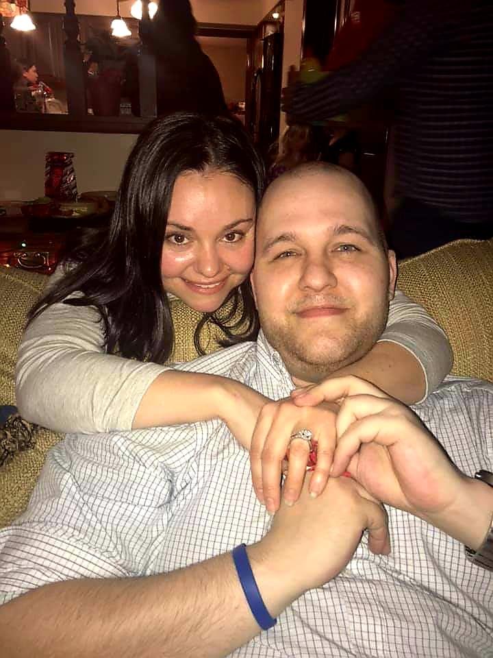 He just proposed!