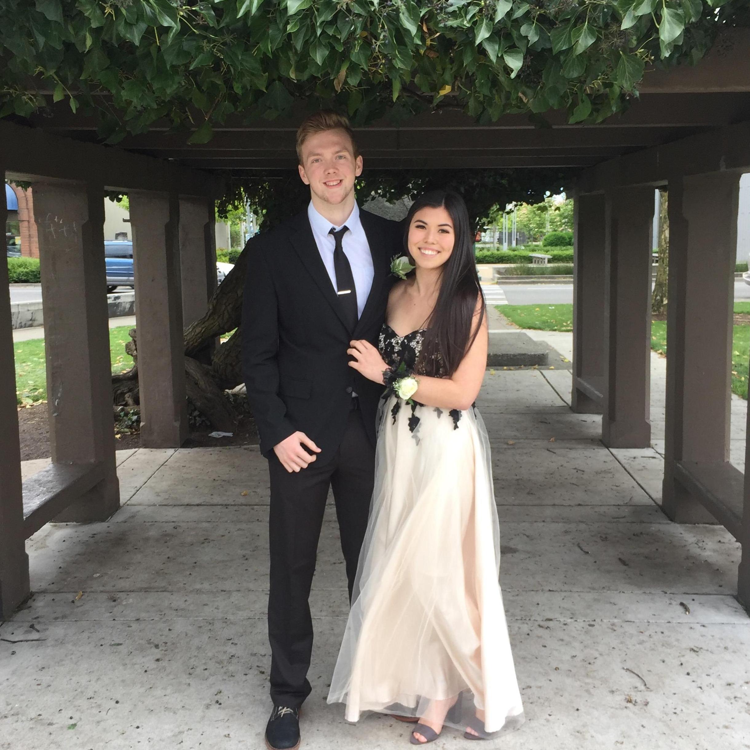 Senior prom circa 2017.