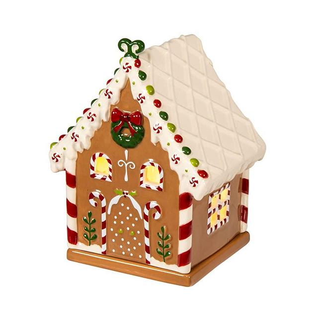 Scentsationals Holiday Collection - Scented Wax Warmer - Jolly Christmas Season Wax Cube Melter & Burner - Electric Winter Fragrance Home Air Freshener Gift (Candy House)