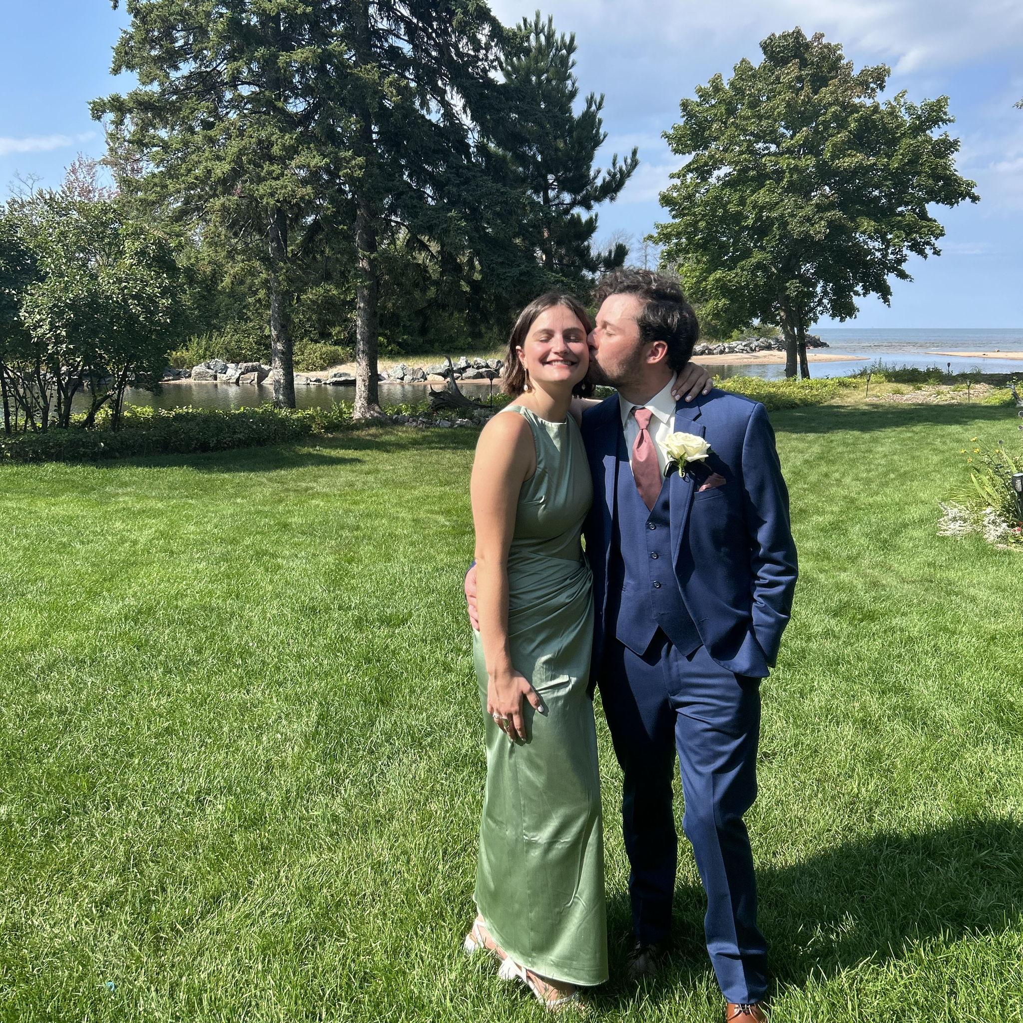 August 24th 2024: Another wedding in Marquette! Mitch was the best man for Nate, who is now returning the favor for us as Mitch's best man!