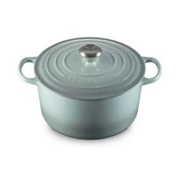 Signature Round Deep Oven - Color SEA SALT