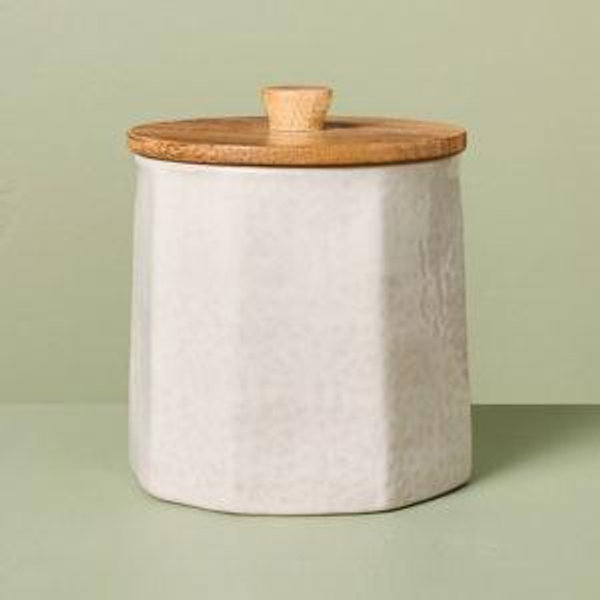 29 fl oz Ceramic Stoneware Food Storage Canister
