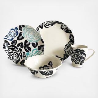 Gardenia 16-Piece Dinnerware Set, Service for 4