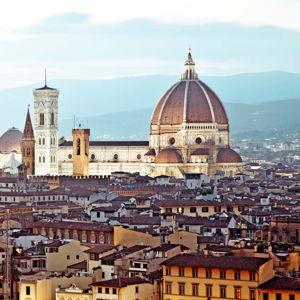 Entrada a Galería Uffizi y Cúpula de Florencia