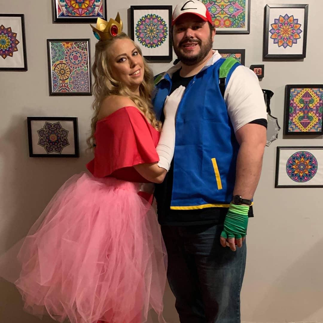 Our 1st Halloween! 2020 was a weird year but being together made it so much better!