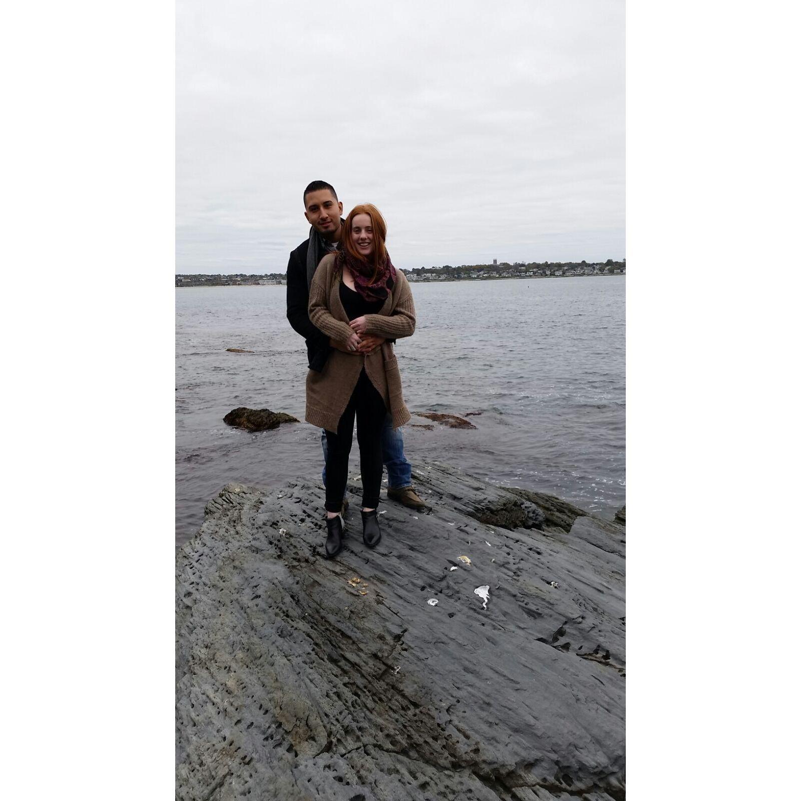 Jake's first trip to Newport - 2015!