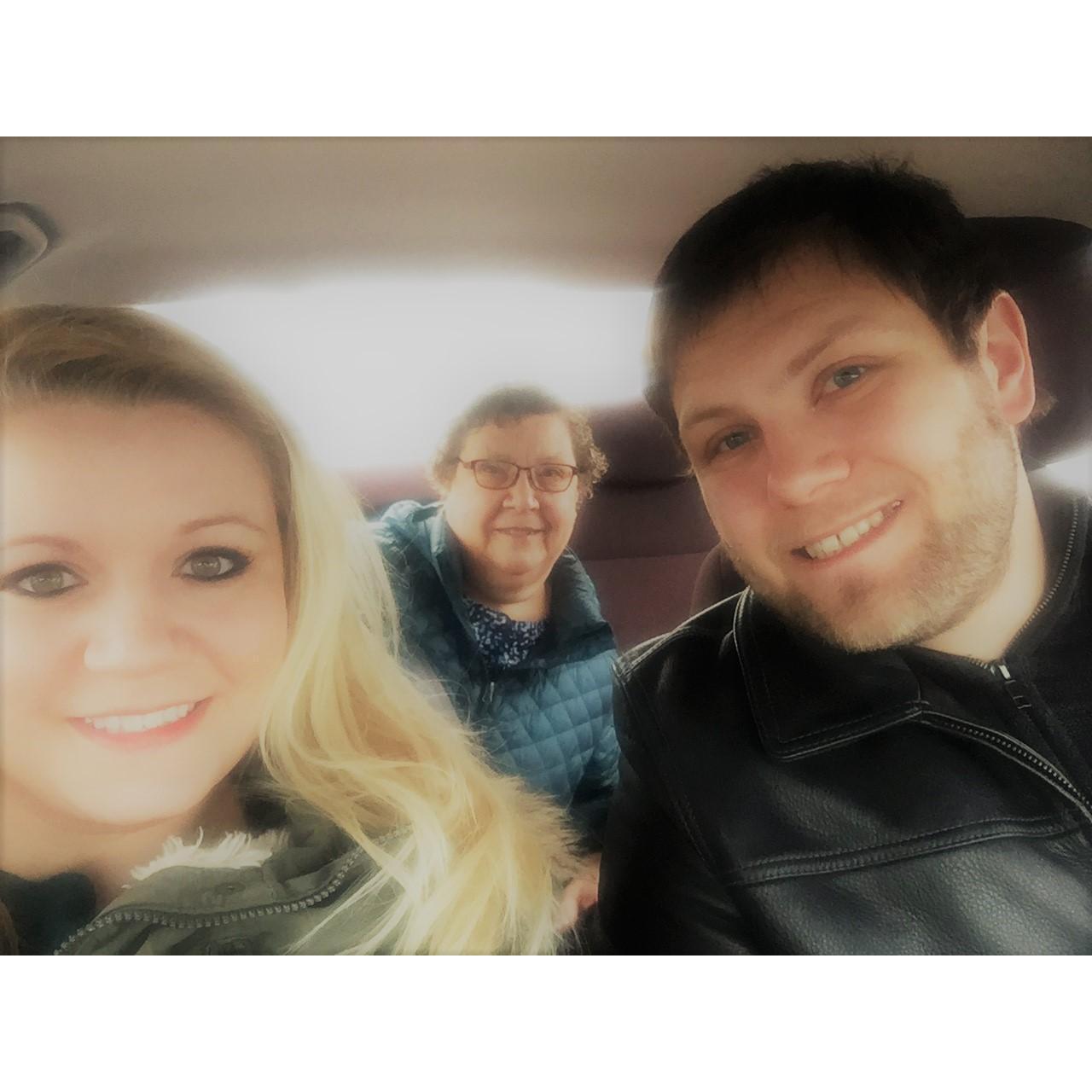 Cruising around with Lois!
