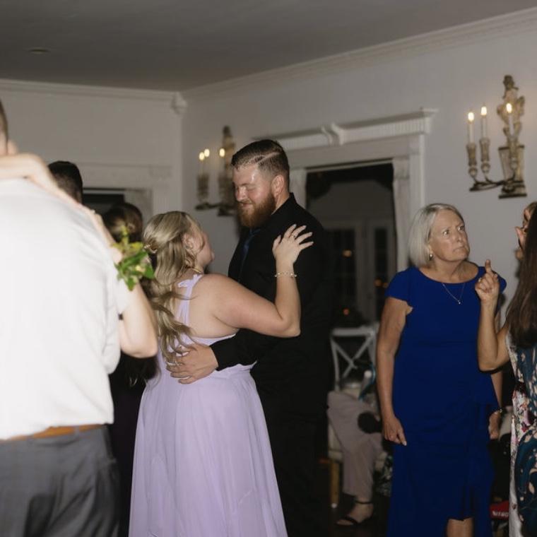 Just a month before he proposed,  we celebrated Waverly's brother and sister in law!  Love was definitely in the air!