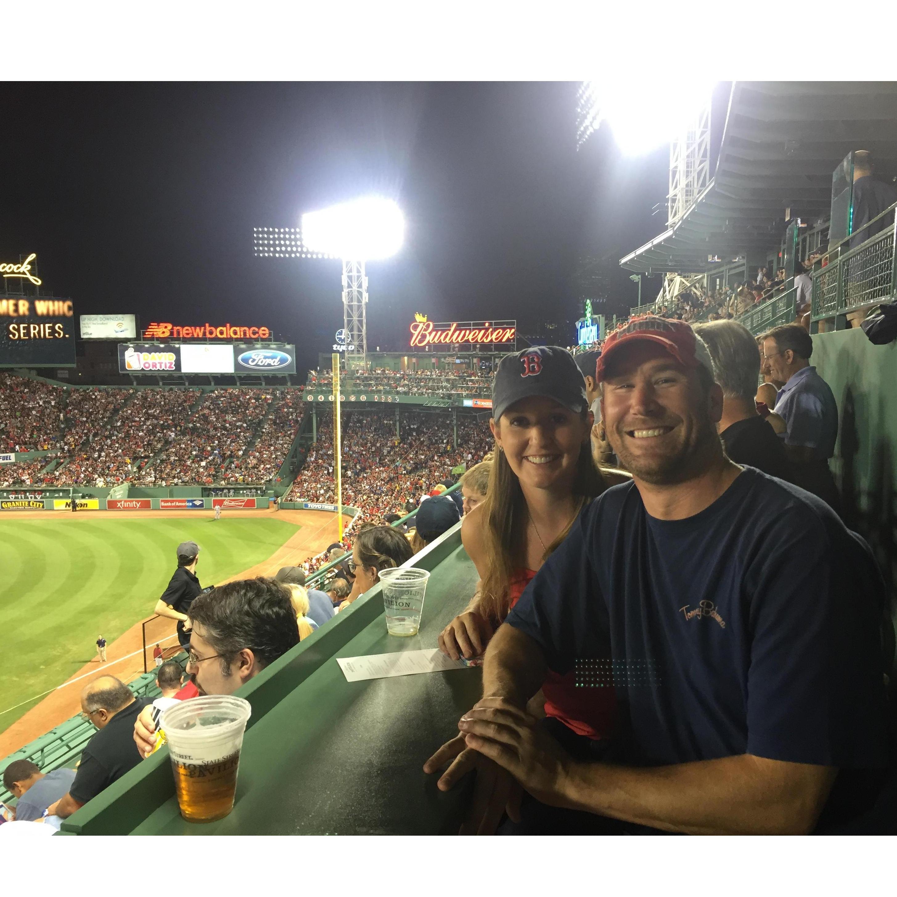 First Red Sox game together