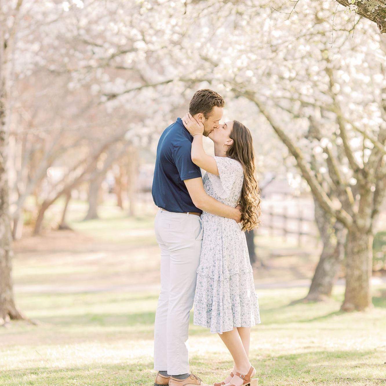 NC for spring break to do all sorts of wedding planning & met our wedding photographer who took pics for us in the lovely weather!