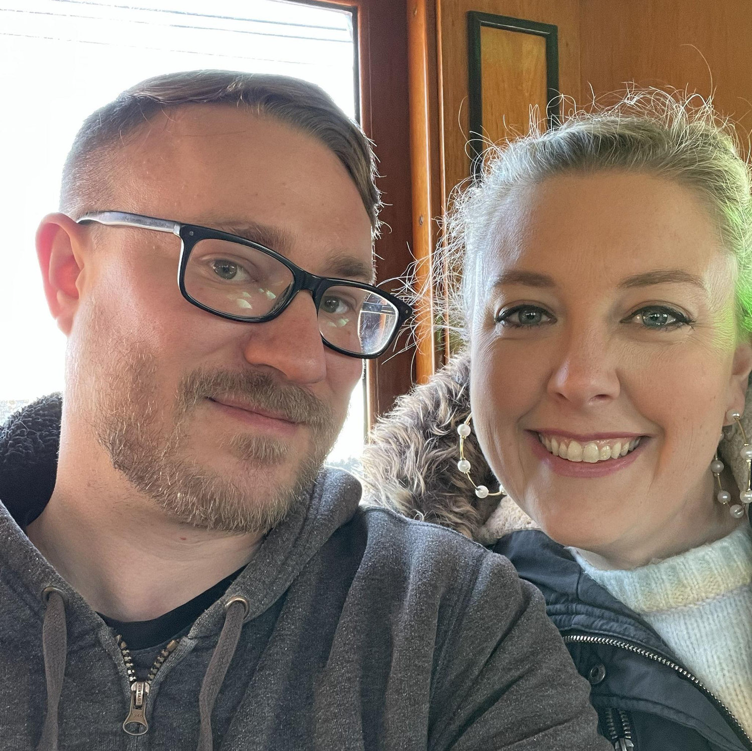 Our first getaway together, a cold and fun weekend in Lancaster PA