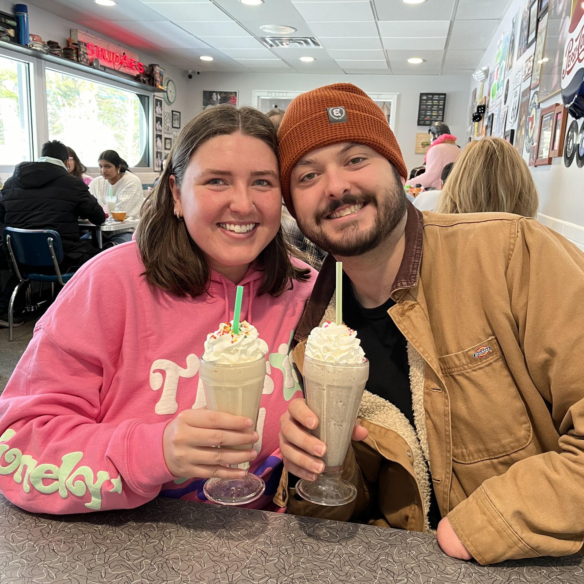 We both went to the 59er Diner growing up so this is a special spot for us :)