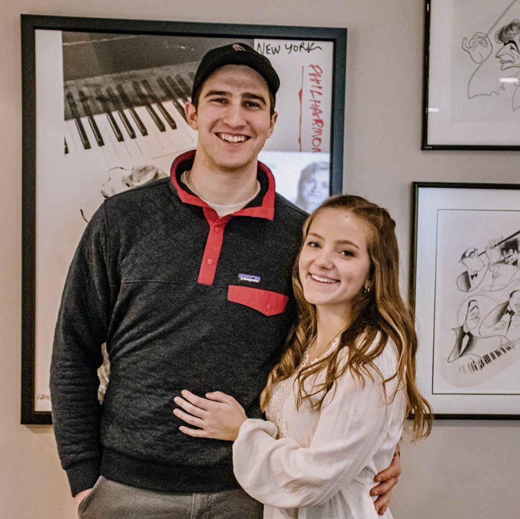 2021: Lauren went back to Boston University, and Joey moved to Dallas to continue playing junior hockey. Car rides became flights, but we still made it work.
