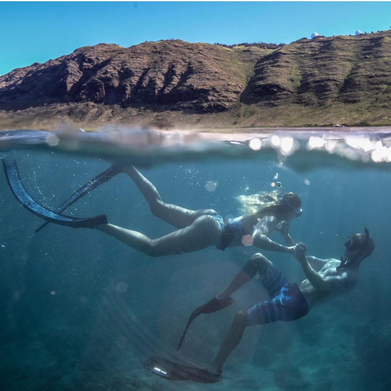 The mermaid and her fisherman ; )