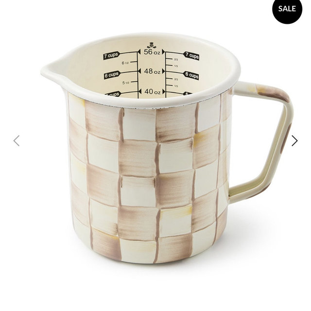 Mckenzie Childs measuring cup