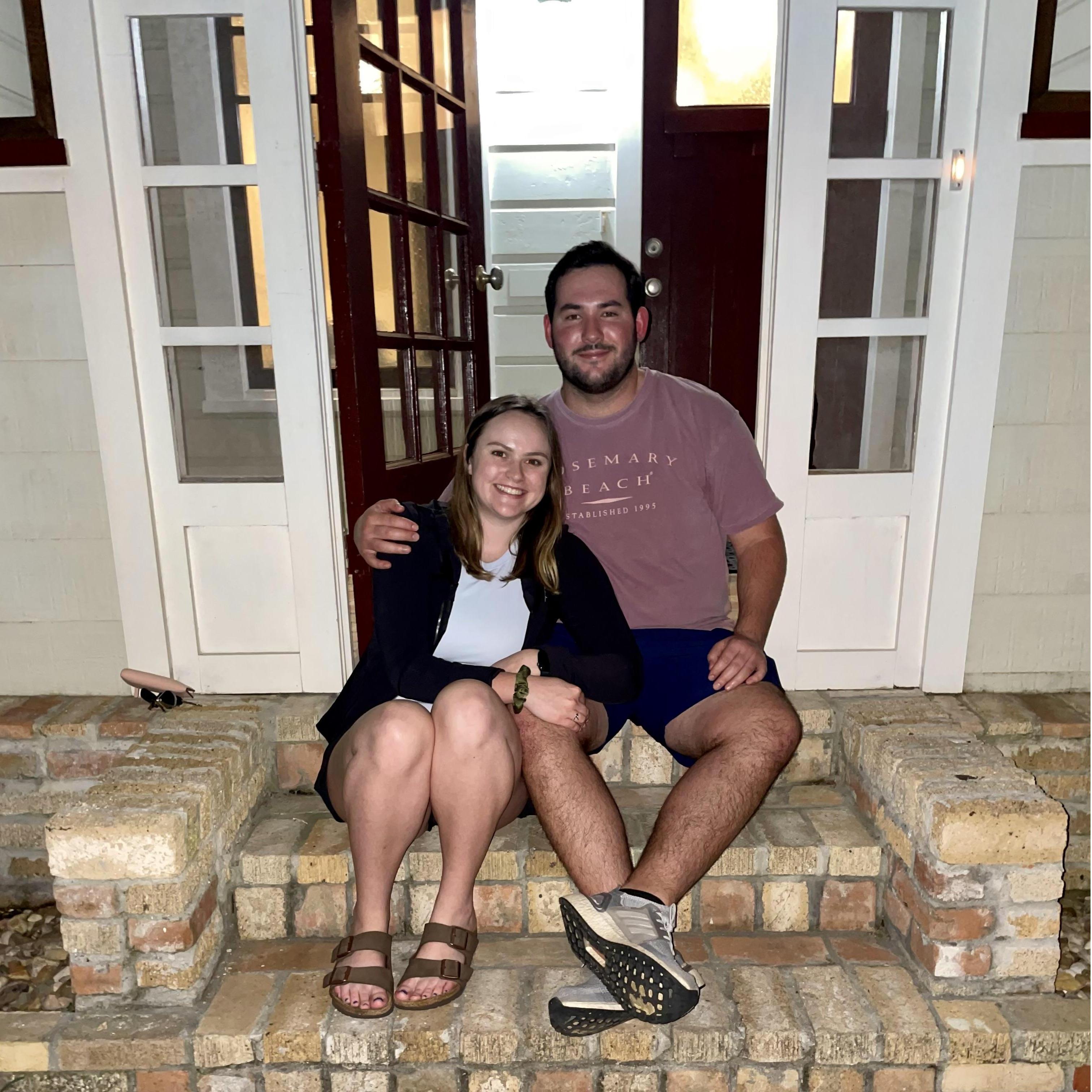 Our first place together & where Dyl proposed
