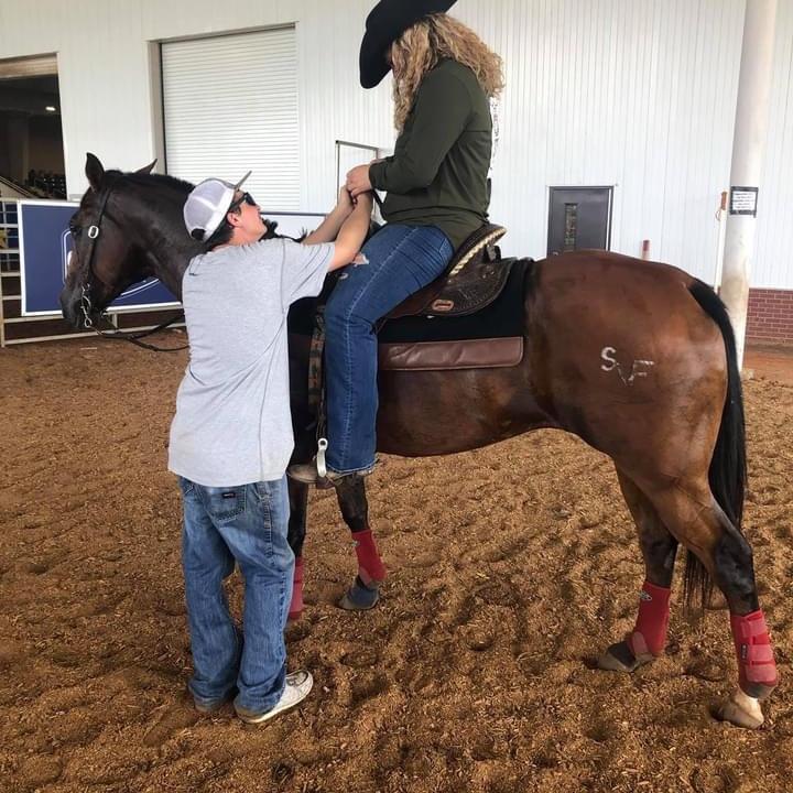 Just horsin’ around!