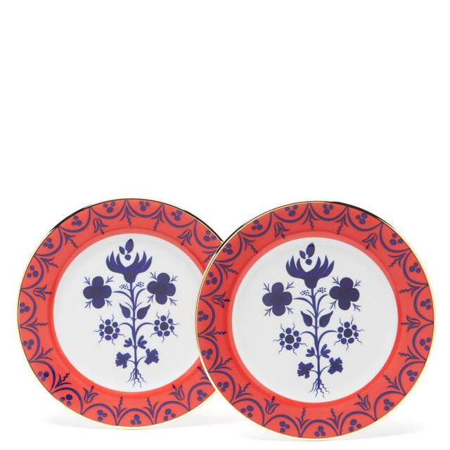 La DoubleJX Von Bartha Ladine set of two dessert plates
