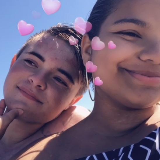 When Tyler & i were both 15 and had just started dating