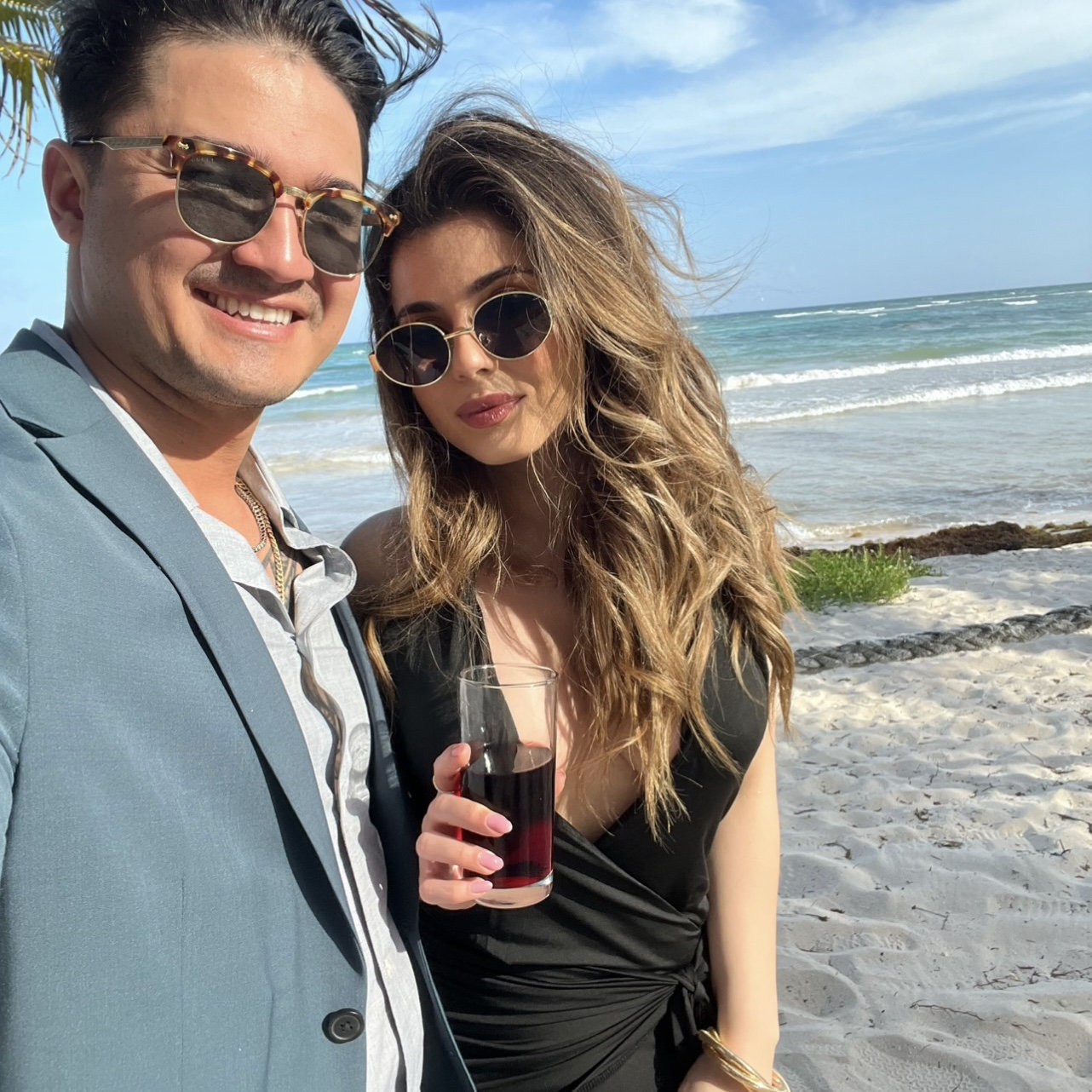 Having a blast in Tulum