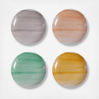 Fete Melamine Dinner Plate, Set of 4