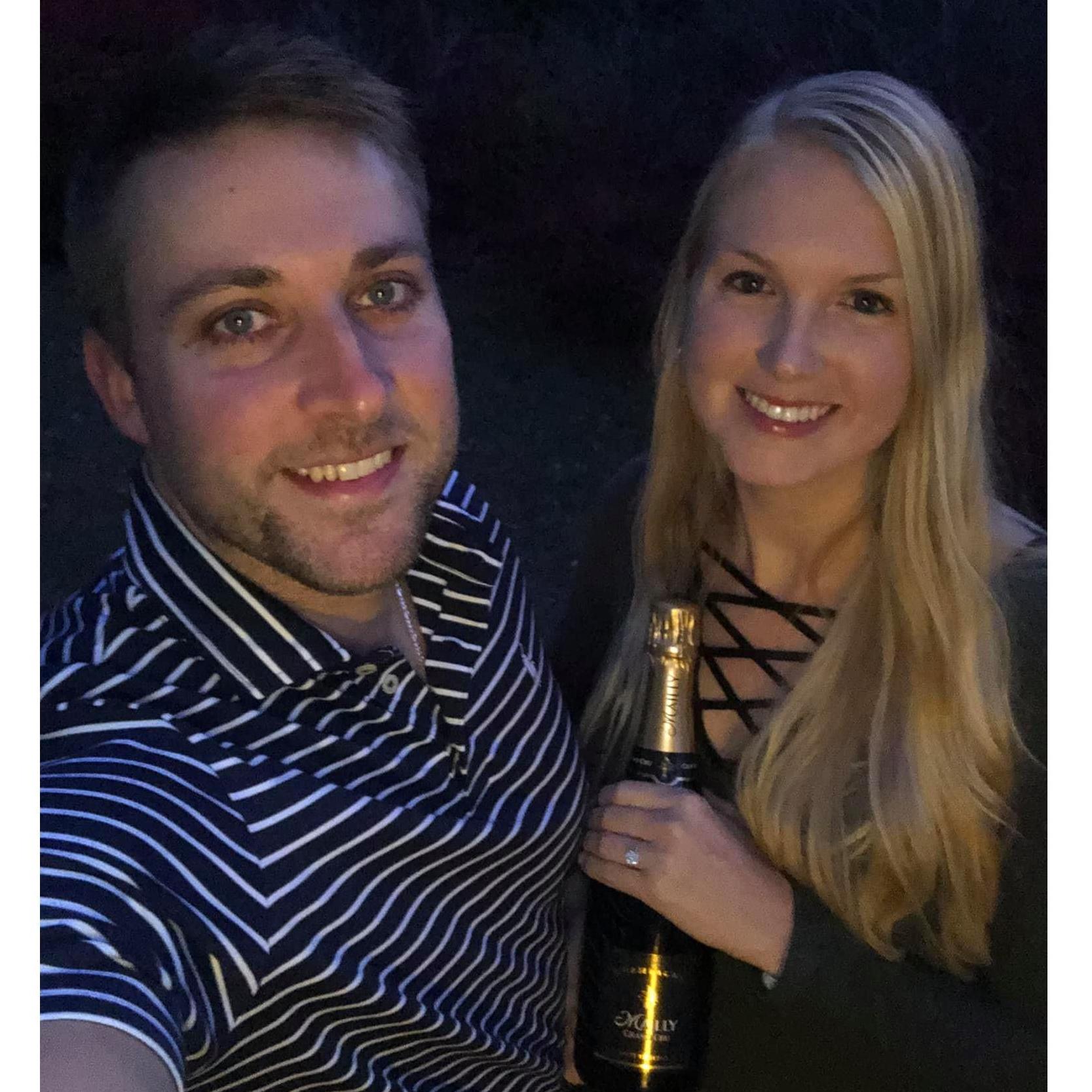 Engagement October 7, 2019 in Asheville, NC.