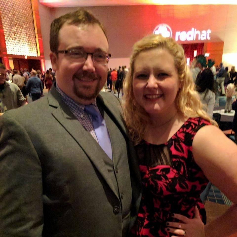 First Red Hat Christmas Party