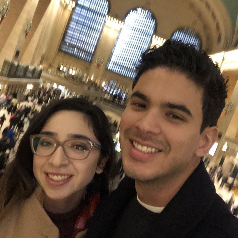 Our first long distance trip together! Nueva Yooooork