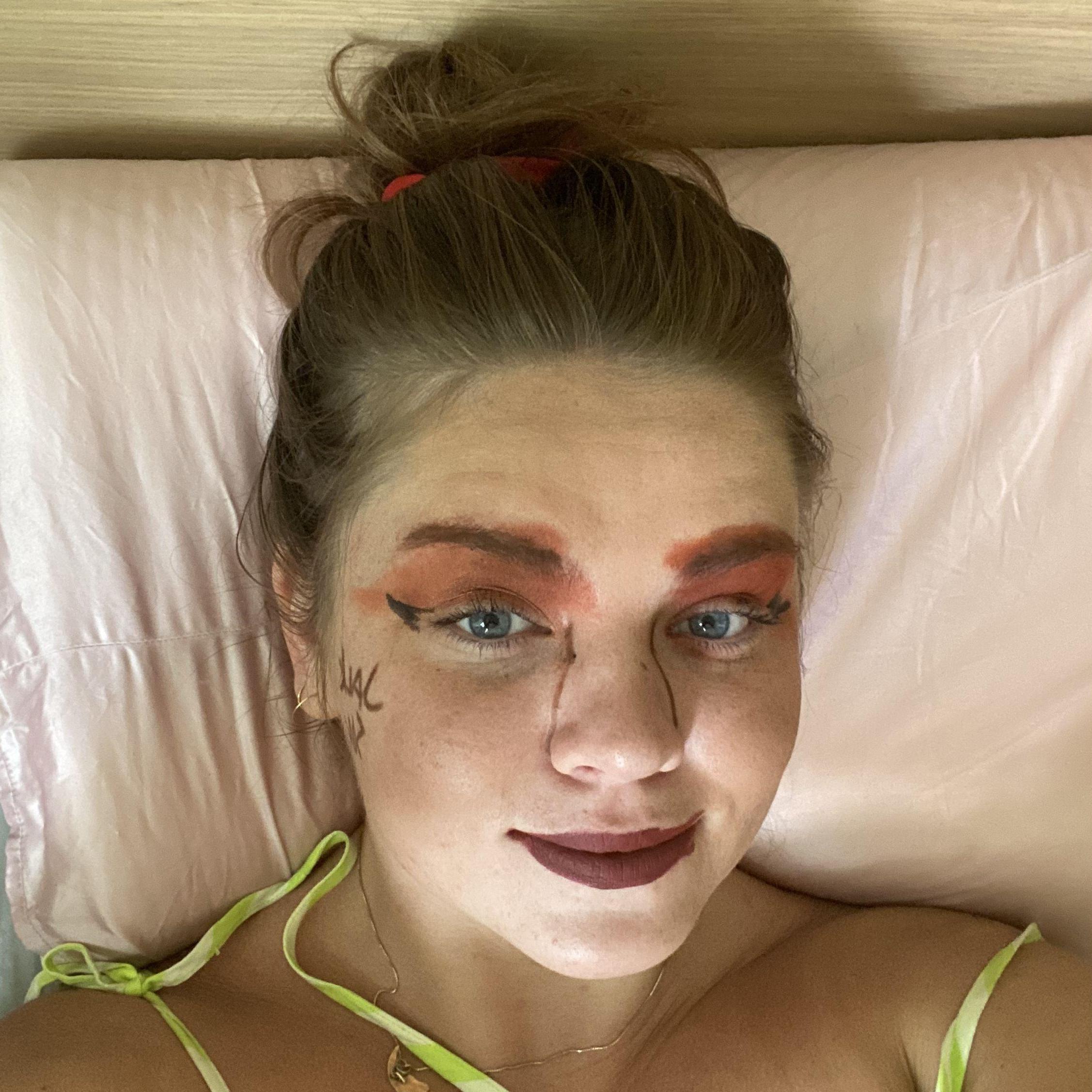 we did each other's makeup