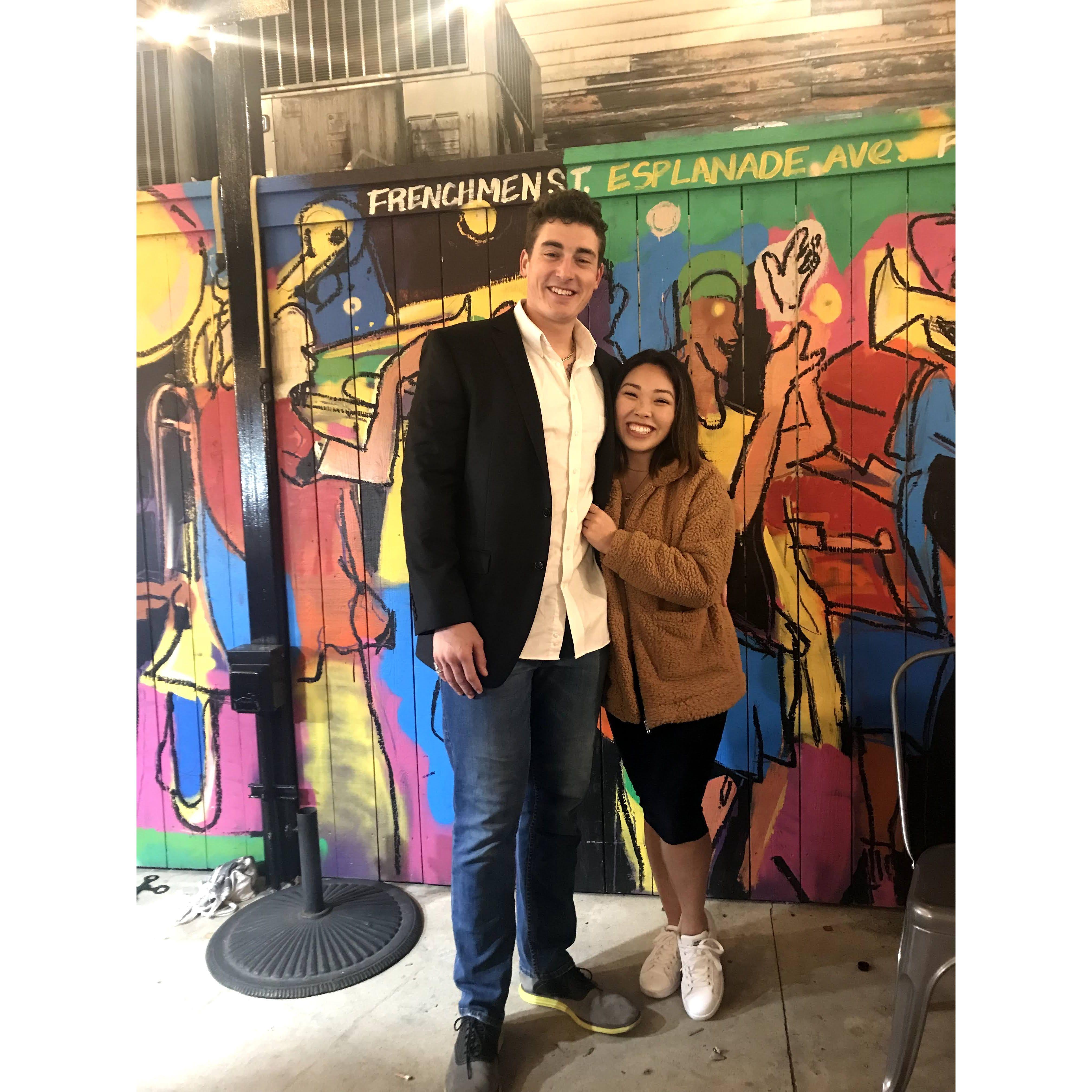 Our last night in New Orleans and my birthday!