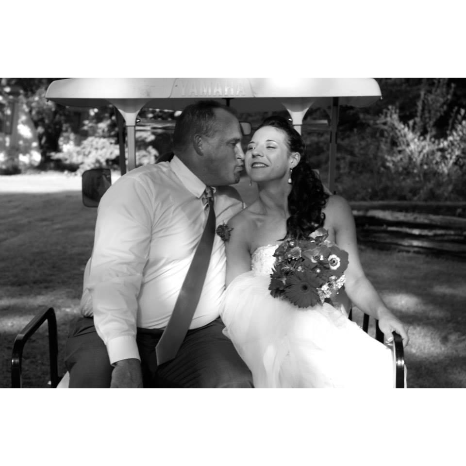 Todd Sr. and Brittany (Father and Sister of the Bride) Sharing a moment before giving her away 2015