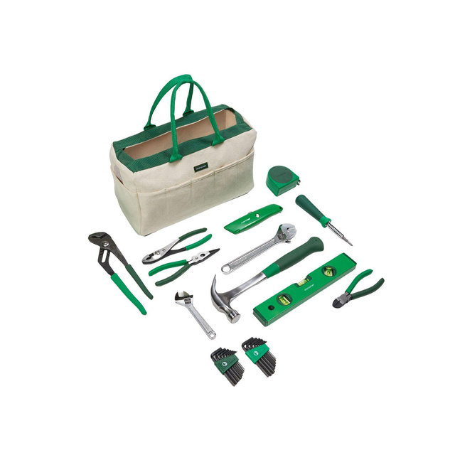 Character Carry-All 13-Piece Tool Set with Tool Bag