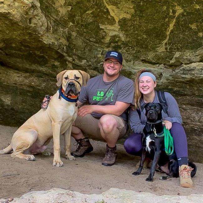 Kyle threw a rock to get the boys to look at the camera.