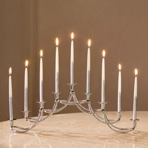 Georg Jensen Harmony Stainless Steel Menorah - Silver
