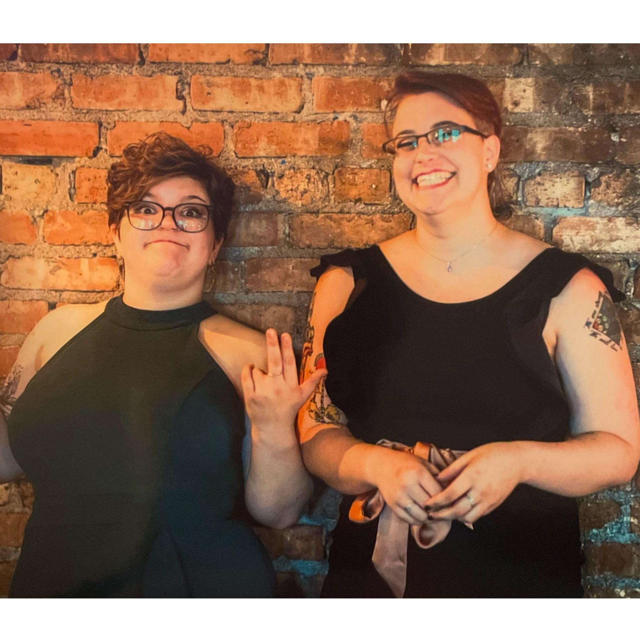 Jack = deeply in love. Emilie = Happy, but oblivious.