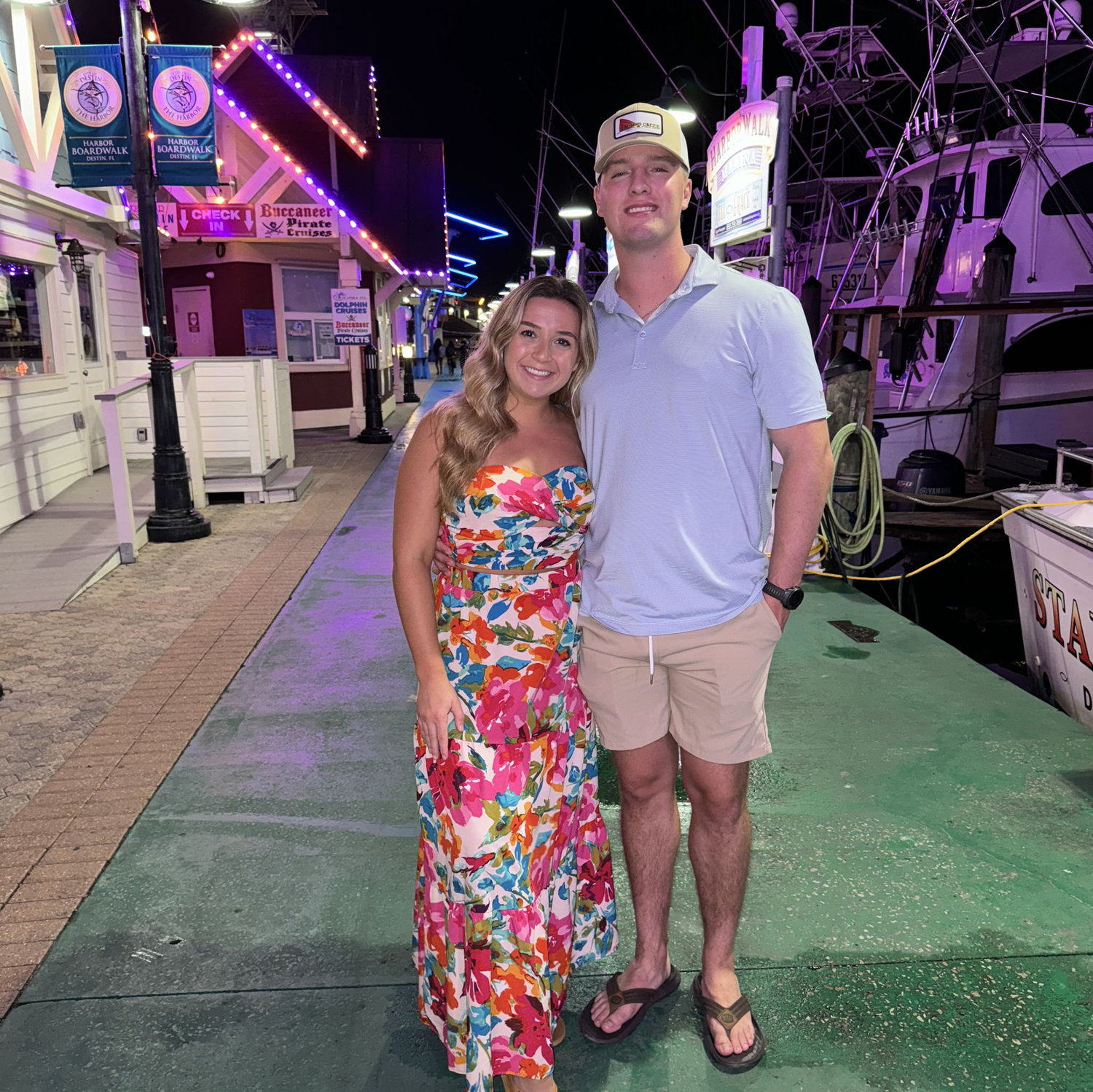 Visiting Tanner in Destin before I moved down!