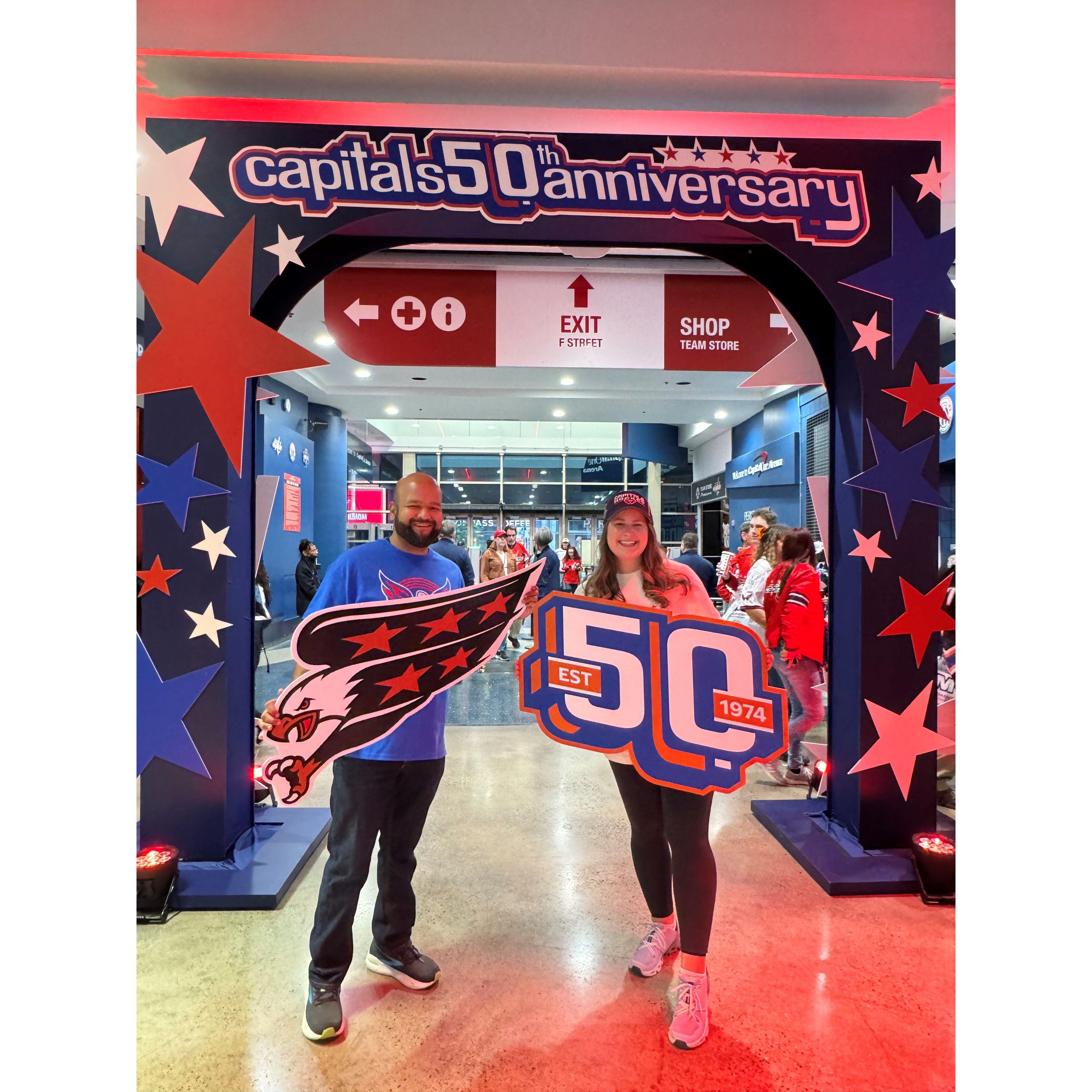 Sharing our love for the Washington Capitals