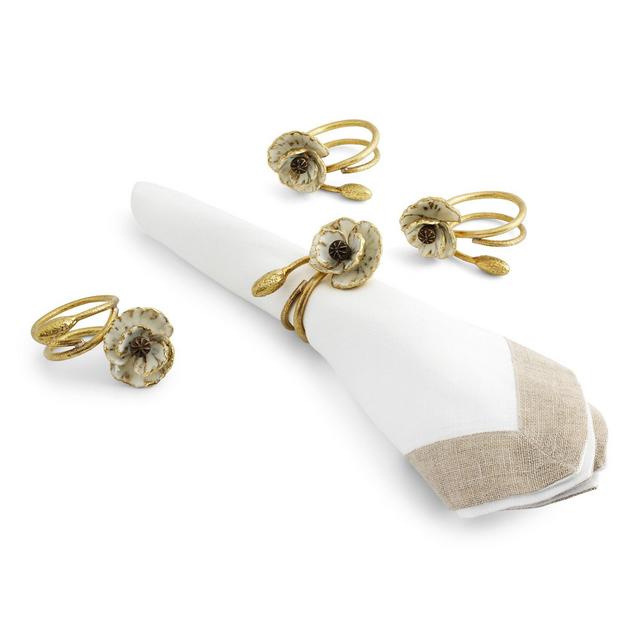 Anemone Napkin Rings (set of 4)