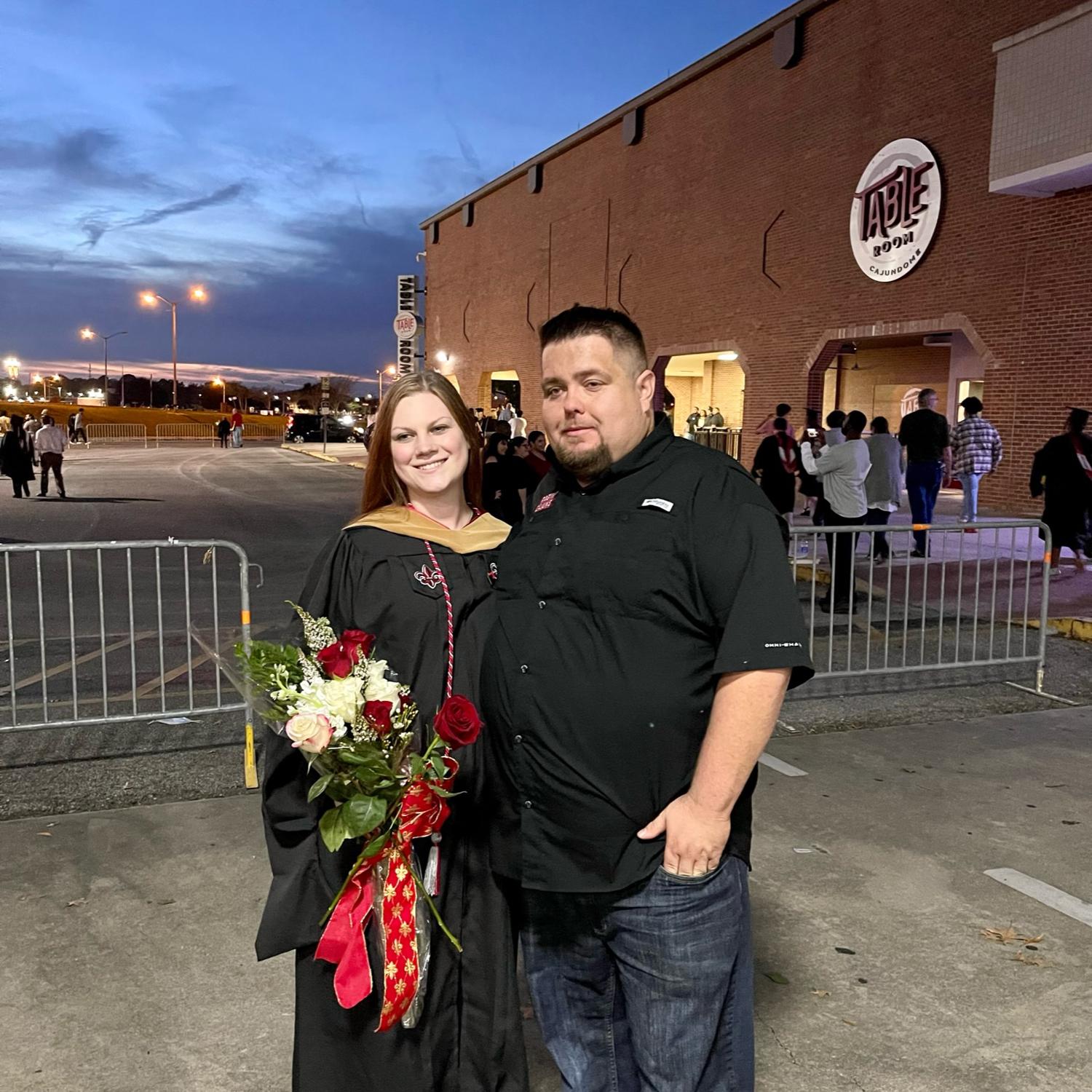 Always by my side supporting me.