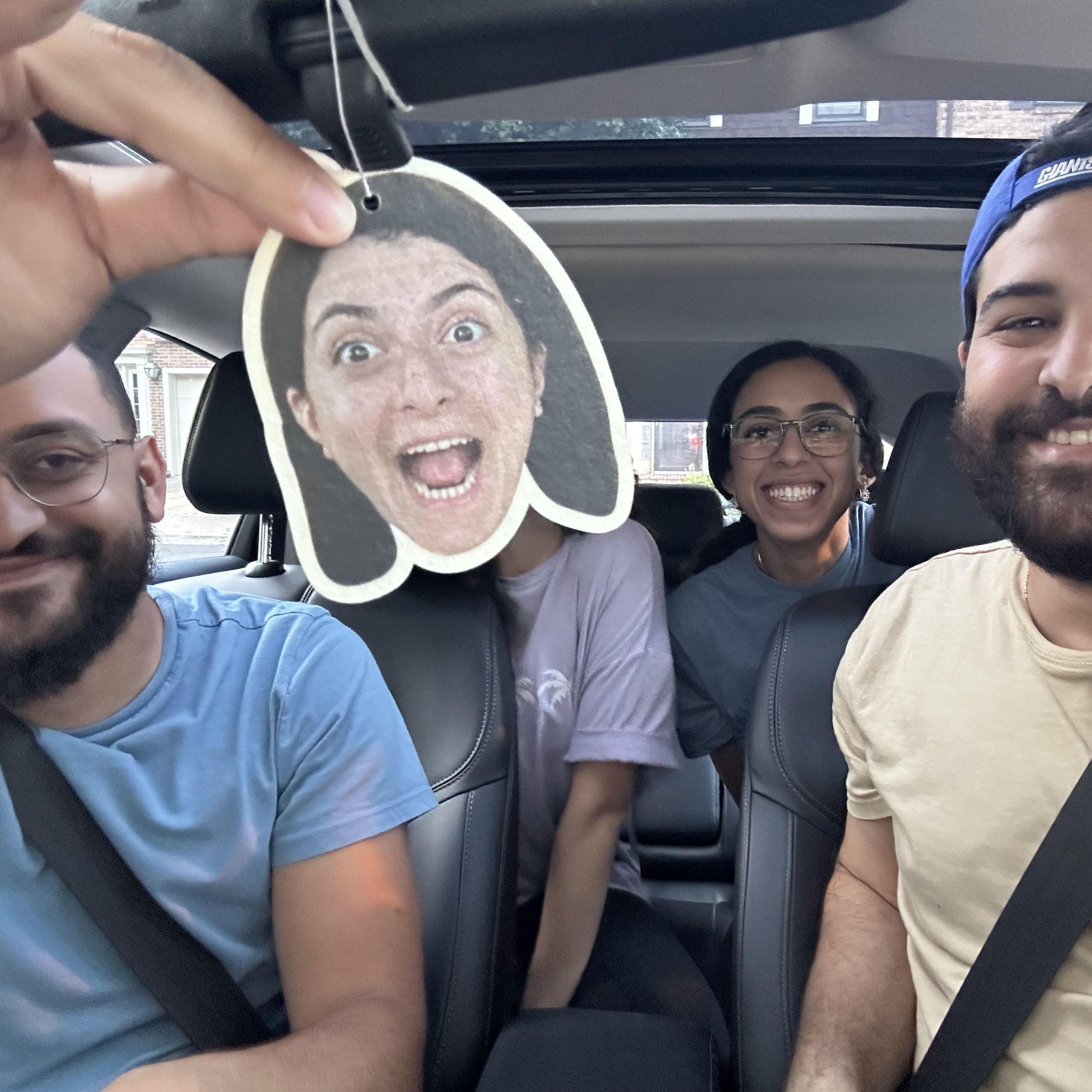 Got myself a "Lena" Air Freshener. Replaces Lena in this picture perfectly :)