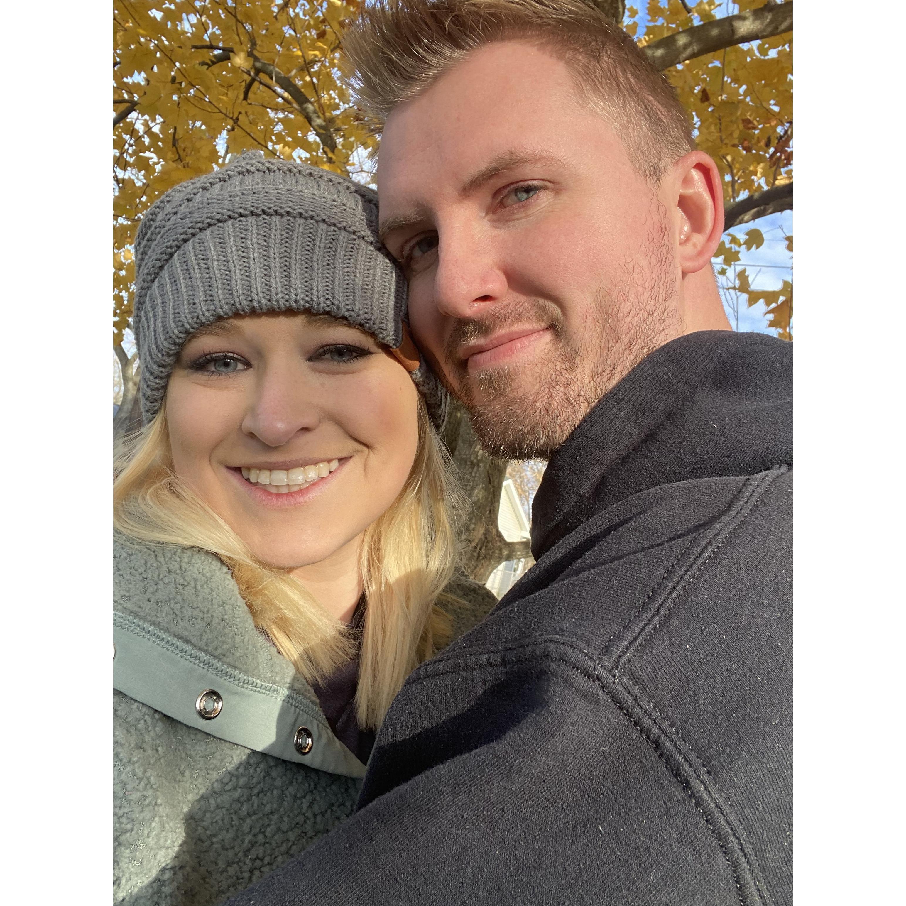 Fall into love in the brisk fall air