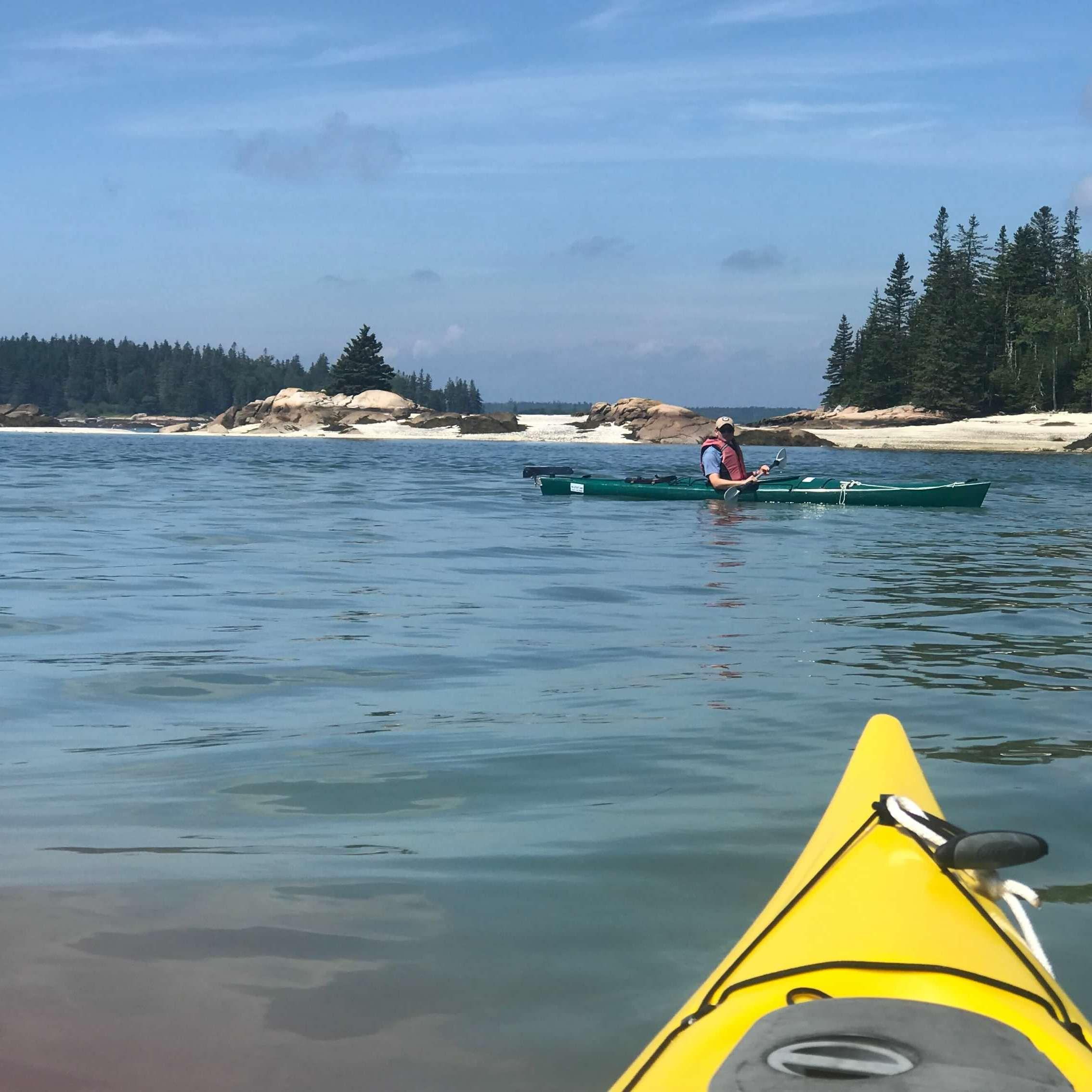 Kayaking in Maine