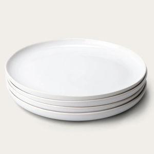Dinner Plate Set - Fable (Glossy Pearl White)