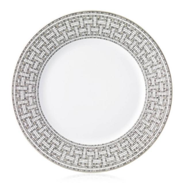 Hermès Mosaique Au 24 Platine Dinner Plate