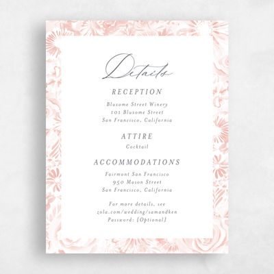 Dusty Peach, Orange Wedding Enclosure - Hallberg