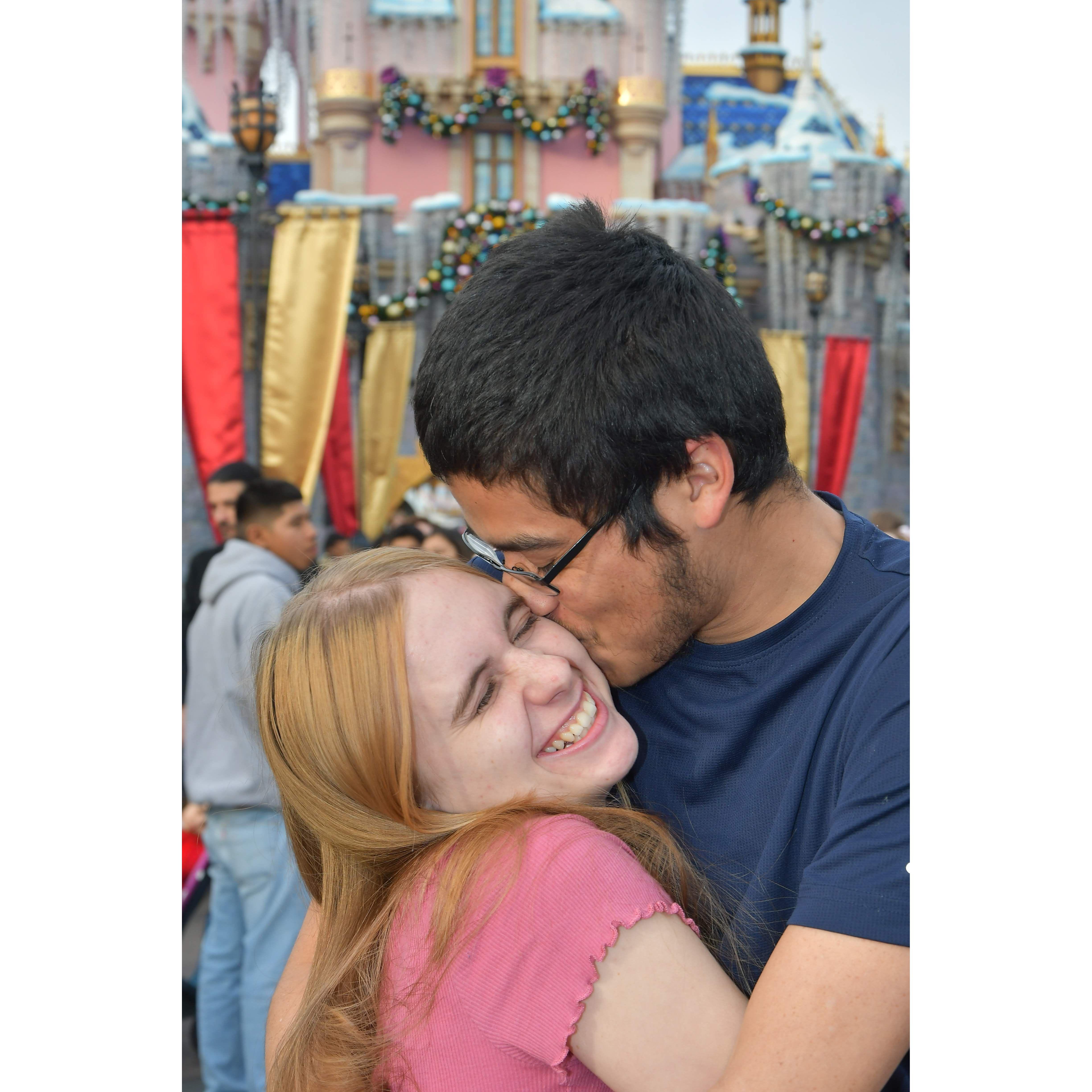 My FIRST time at Disneyland! Happiest place on earth with the guy who makes me the happiest!