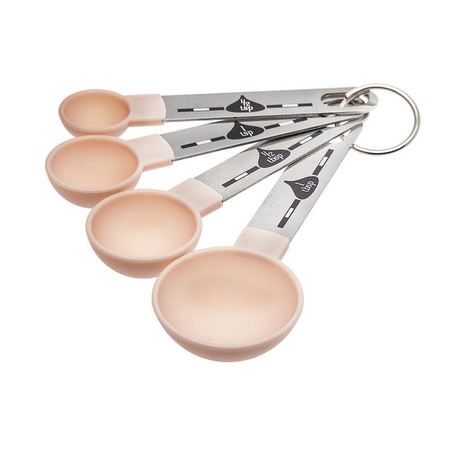 Godinger Silver Art Co Hershey's Kisses 4-Piece Silicone Measuring Spoon Set