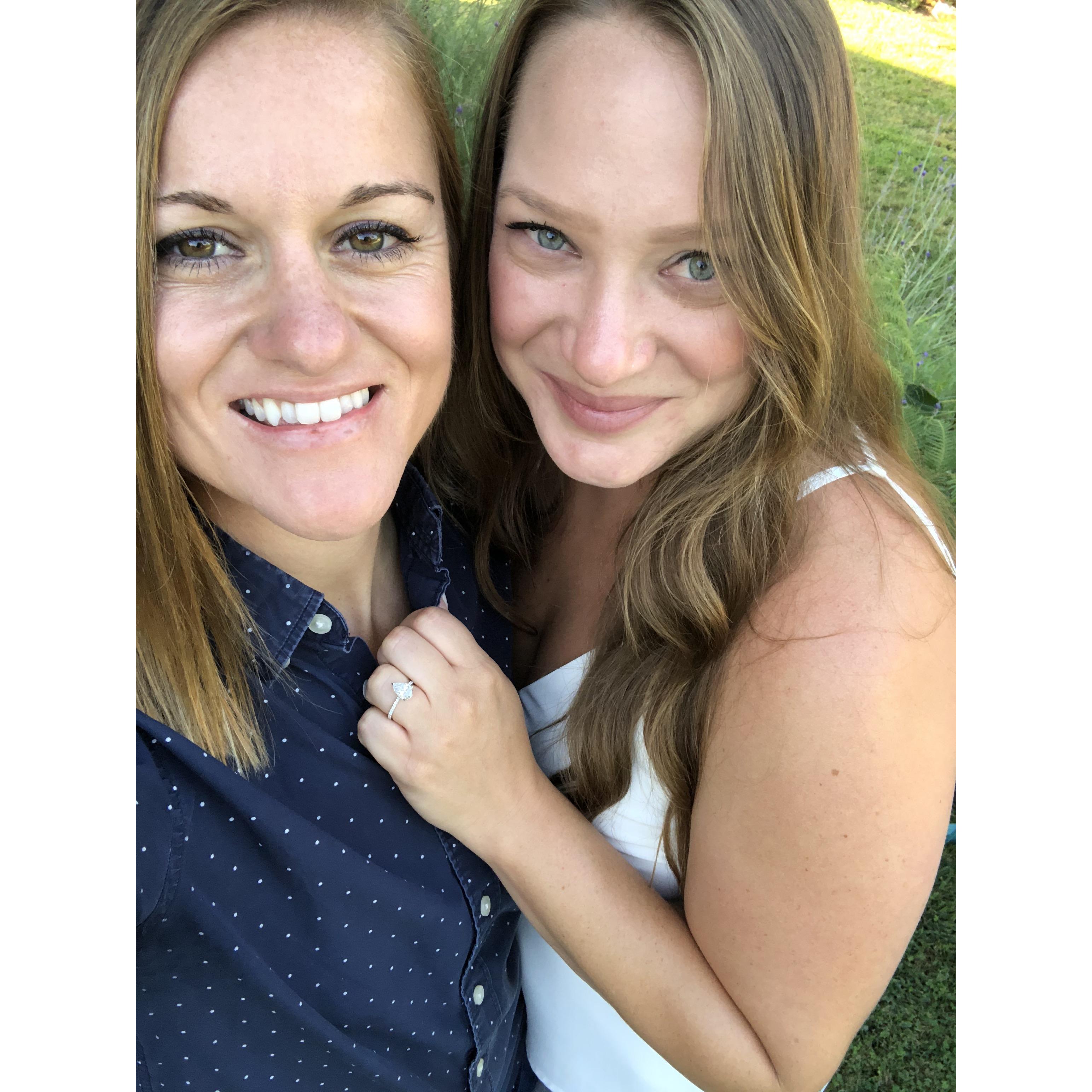 The one where we got engaged!